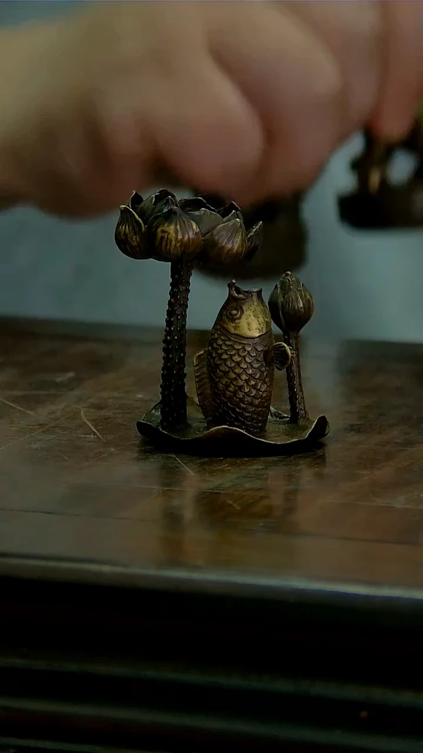 造像铜像收藏铜造像收藏香插