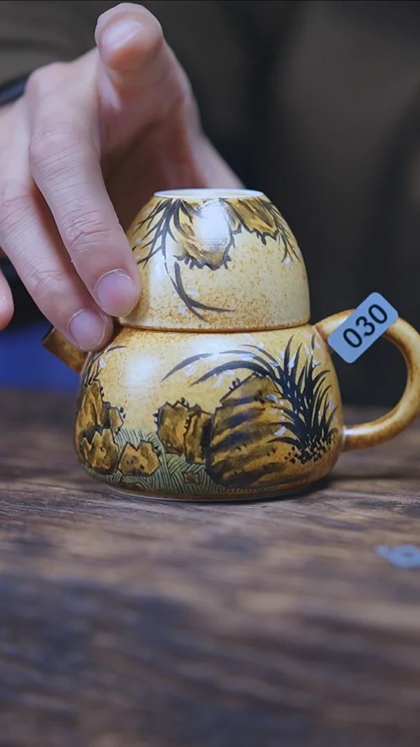 【闪购商品】030景德镇手绘空谷幽兰