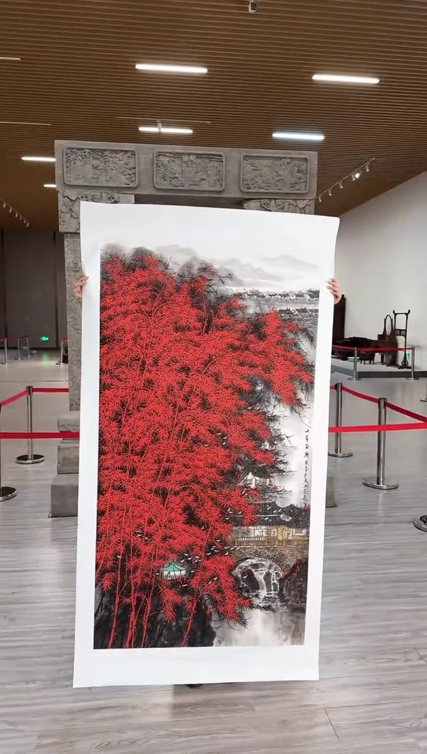 国画93赵隆轩艺术馆李庆兴老师作品