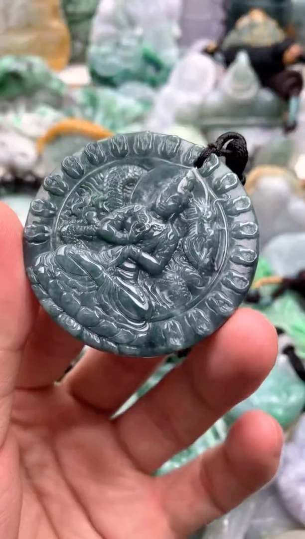 吊坠(不含链)未镶嵌翡翠1