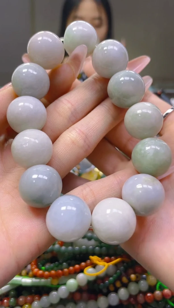 翡翠未镶嵌颈饰17MM/V/翡翠A货一图一物