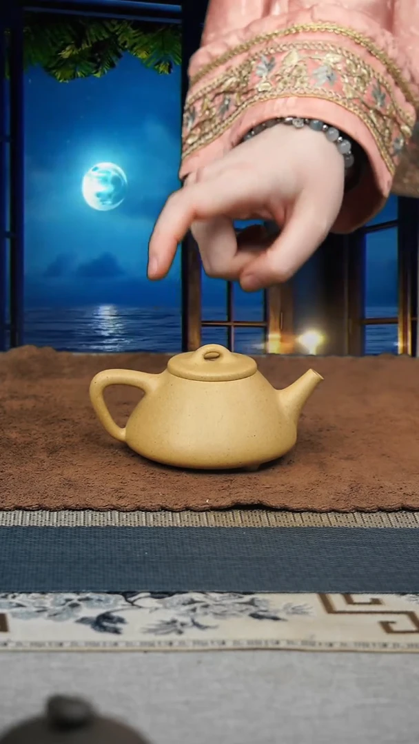 茶杯本山绿泥本绿子冶石瓢微瑕