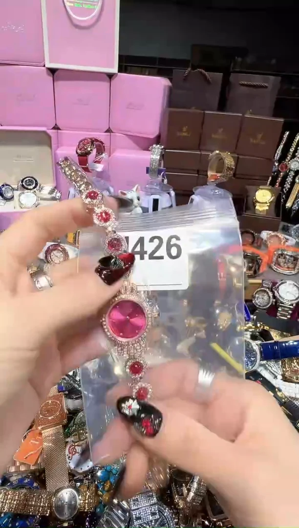 石英机芯不锈钢不锈钢直播定闪专用