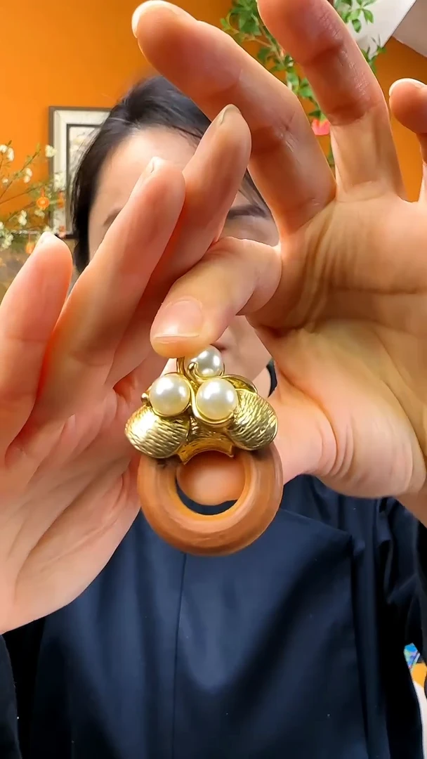 纯铜925银无耳钉