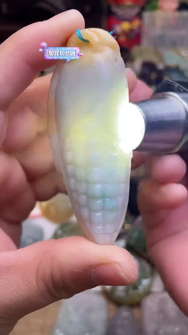 颈饰未镶嵌翡翠玉米