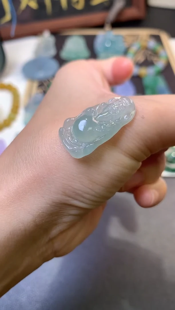 未镶嵌定制翡翠毛货