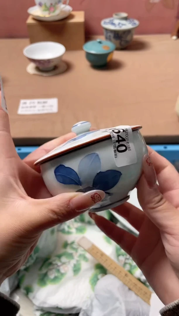瓷片小***道瓷器瓷器K640