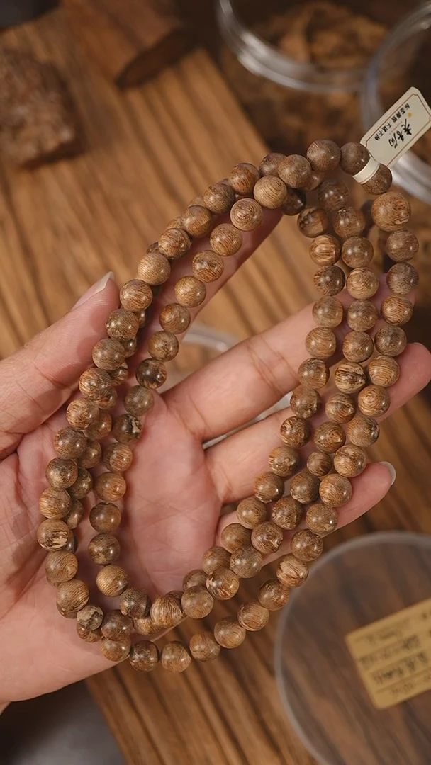 沉香手串香港虎斑结老料0.90-35克+xx0826