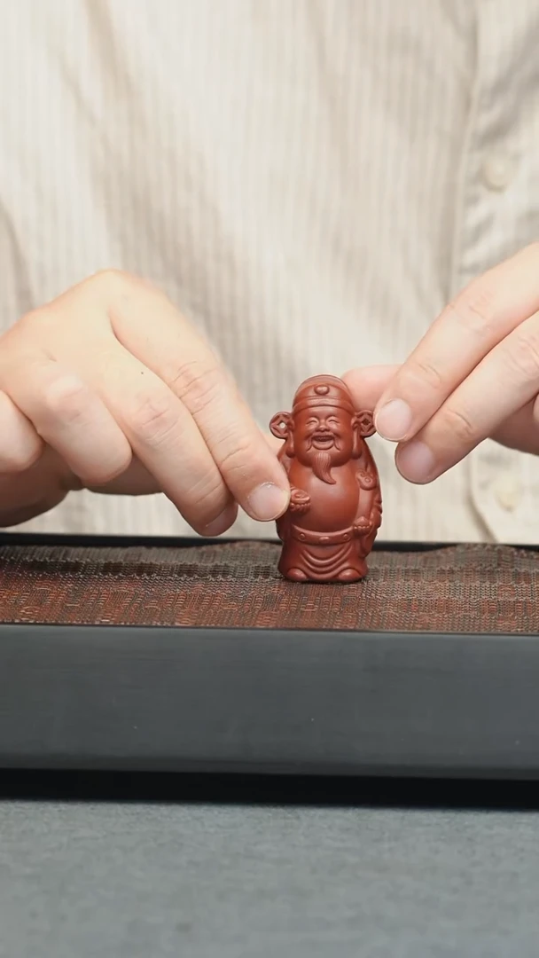 茶壶紫砂茶宠-财神