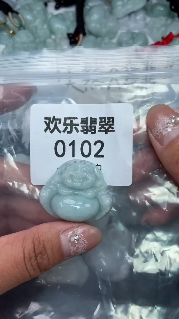 颈饰未镶嵌翡翠缅甸天然翡翠0102