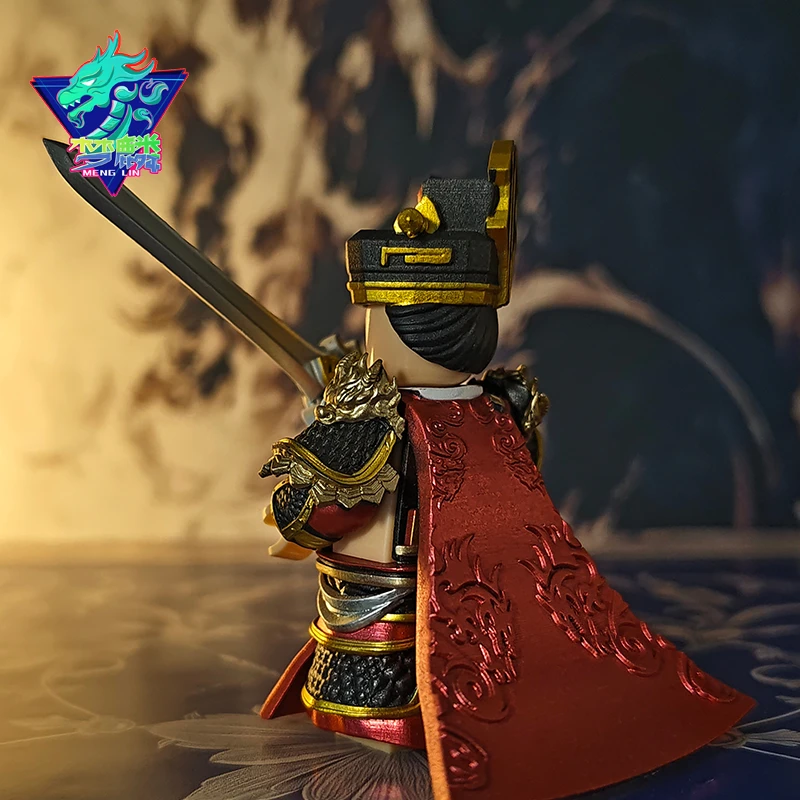 梦麟宋代赵匡胤人仔铠甲手办模型潮玩新品手工涂装2025