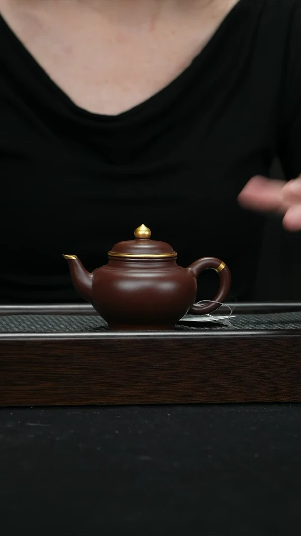 茶壶紫砂宜兴紫砂100cc1048