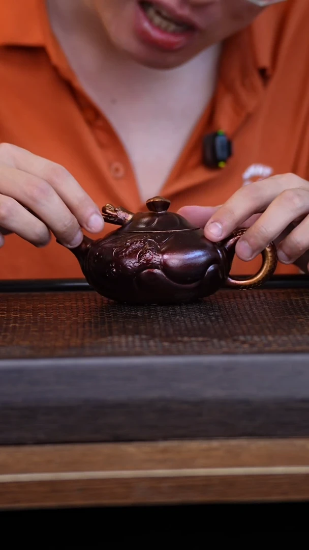 茶壶紫砂宜兴手工原矿紫砂壶001