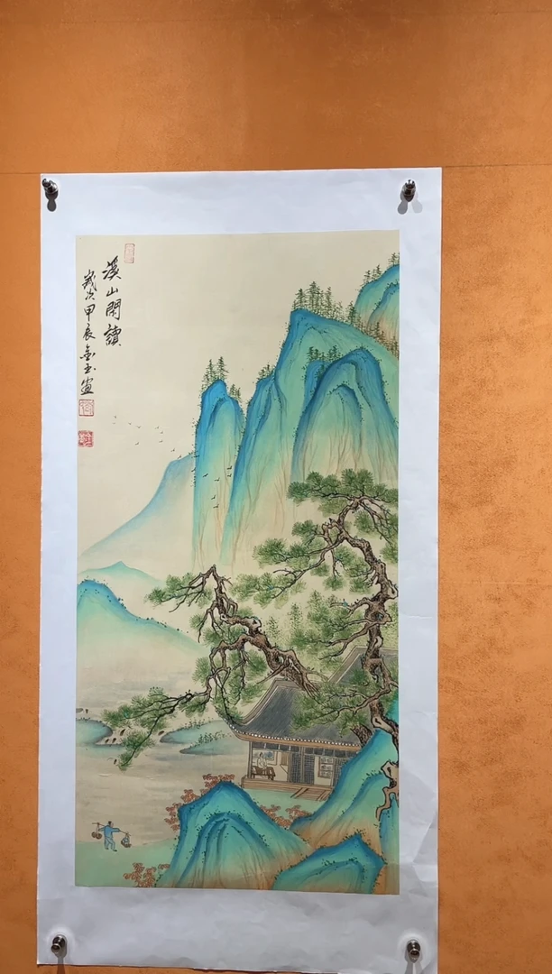 国画刘金玉老师亲笔手绘
