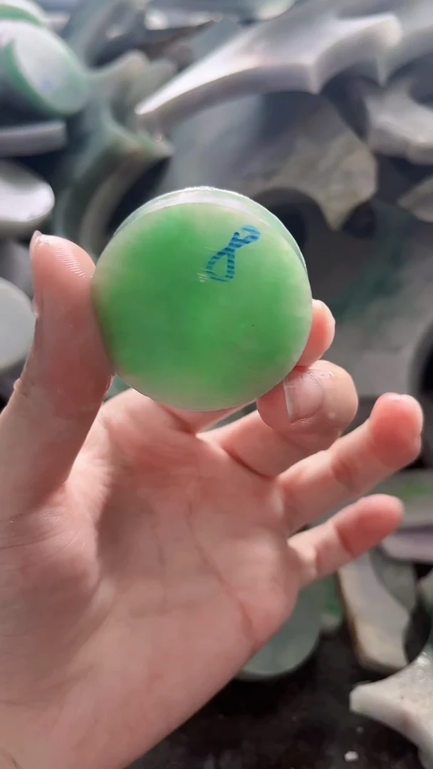 裸石翡翠雨*缅甸翡翠A货1210