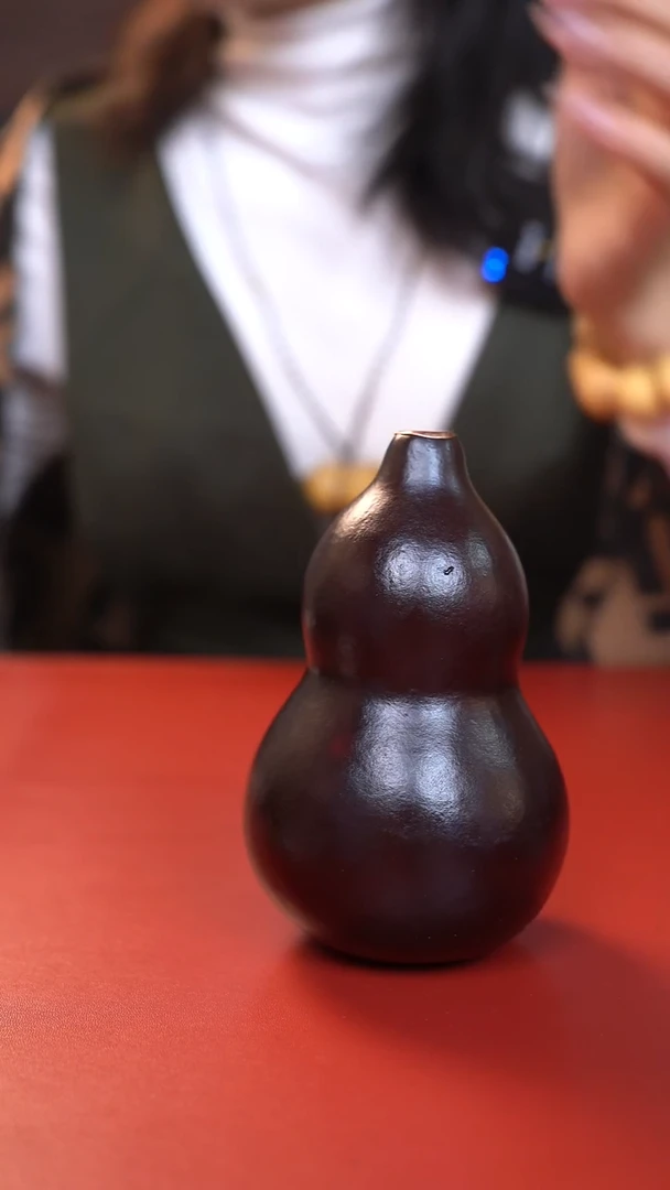 036手工大漆酒葫芦