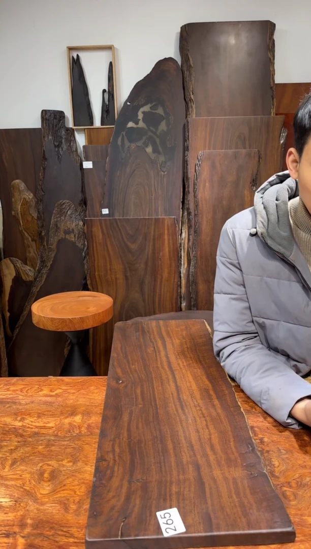 风车木（黑檀木）Y****国尺寸75*28*2.3编号265