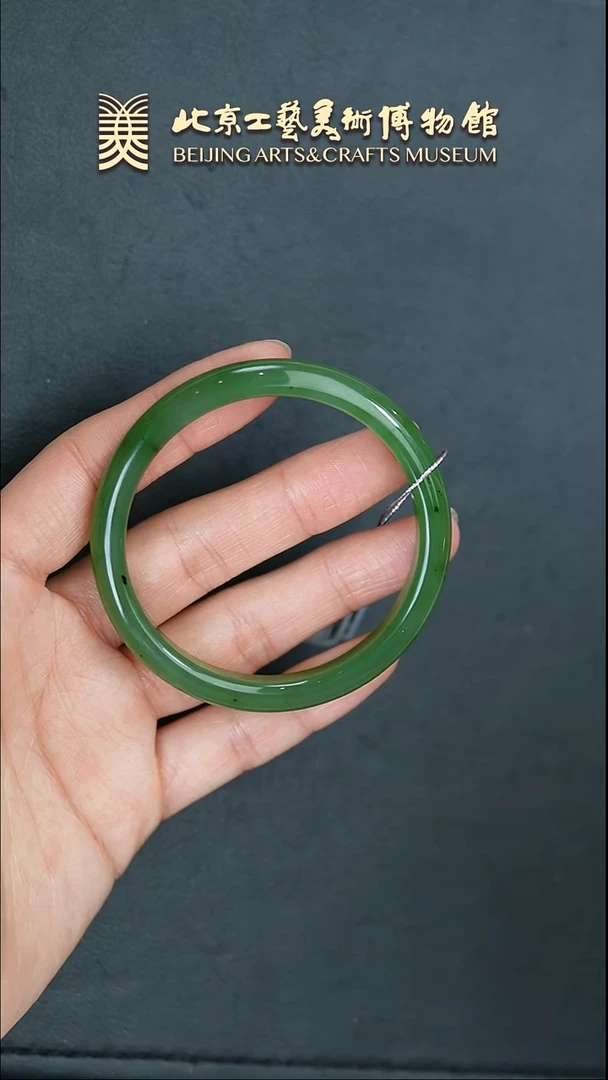 【闪购商品】和田玉手镯未镶嵌B0301GMD356老坑碧玉乌兰海细条