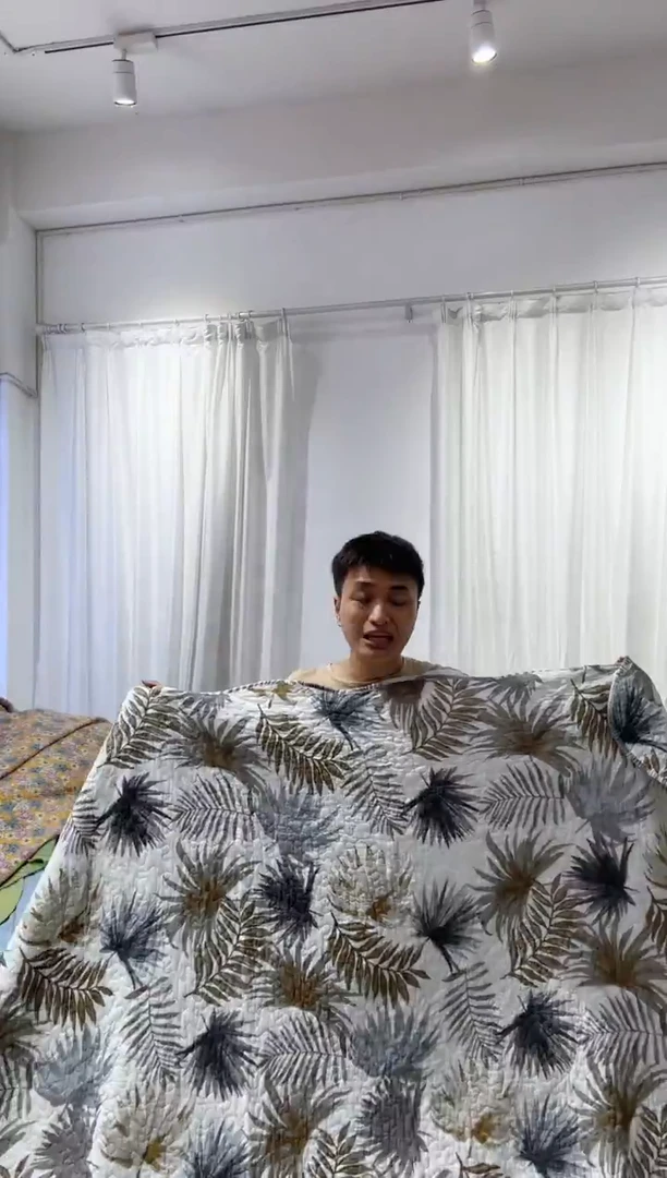 棉180*230纯棉床盖98号微瑕