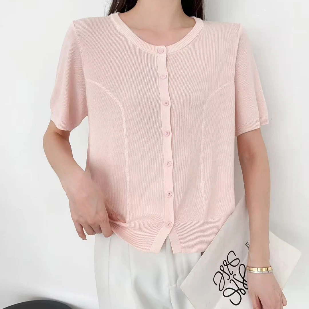 棒棒熊小蛮腰针织上衣