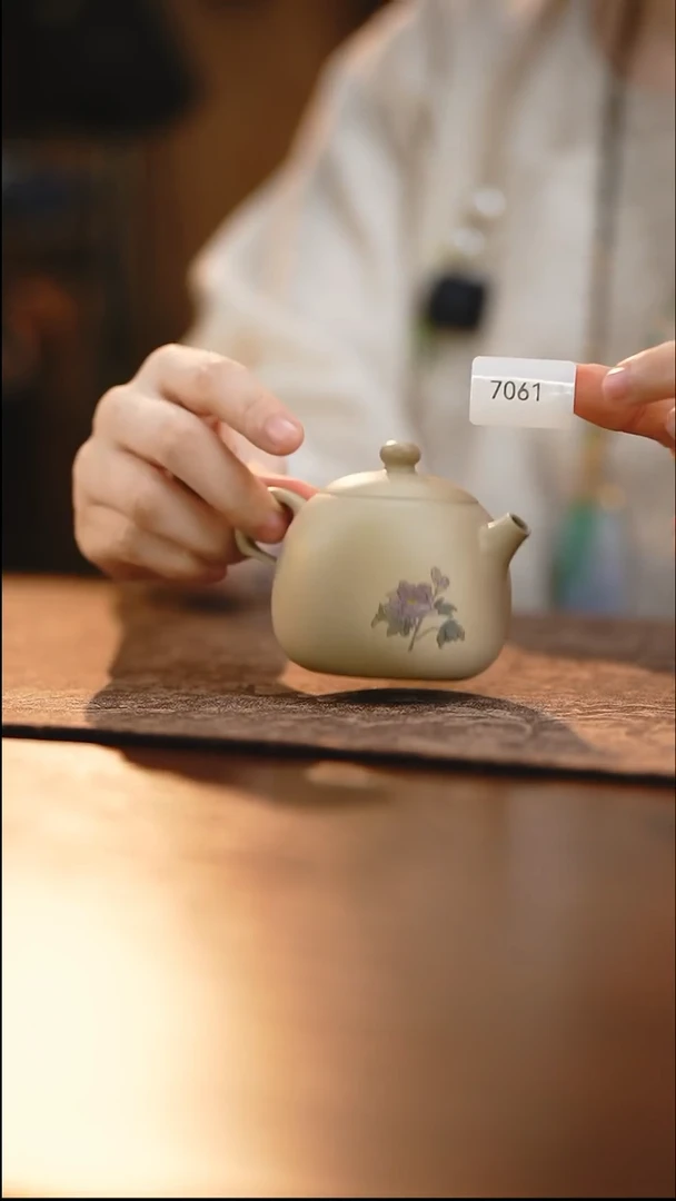 雲梦茶器紫陶茶壶7061