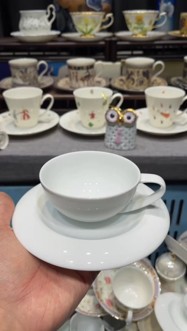 瓷片全新白色咖啡