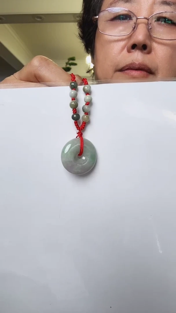 吊坠(赠链)未镶嵌翡翠小*呢1