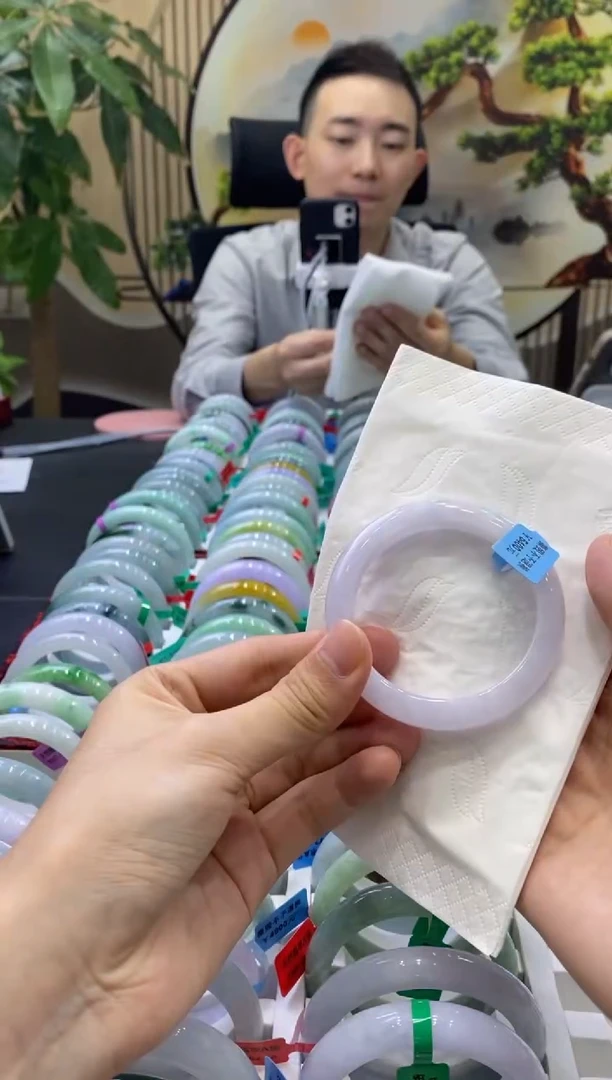 未镶嵌手镯翡翠3857