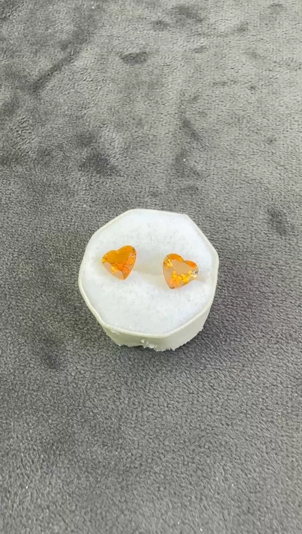 【闪购商品】碧玺珠宝奇石未镶嵌一对