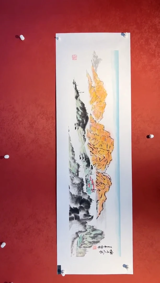 书法王炳杰国画展品