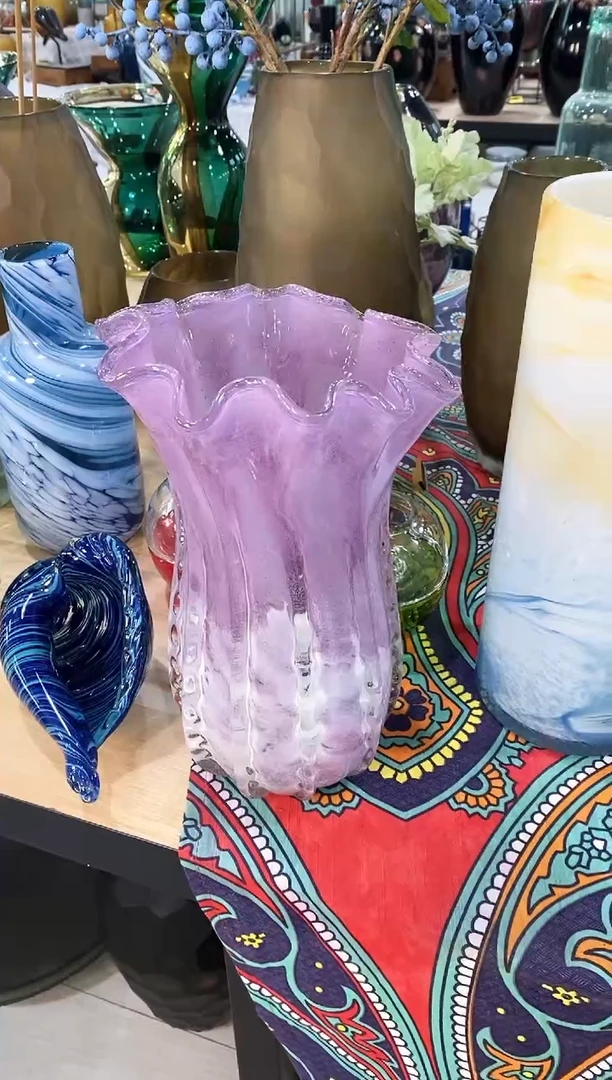 【闪购商品】琉璃慕忆家花瓶白菜