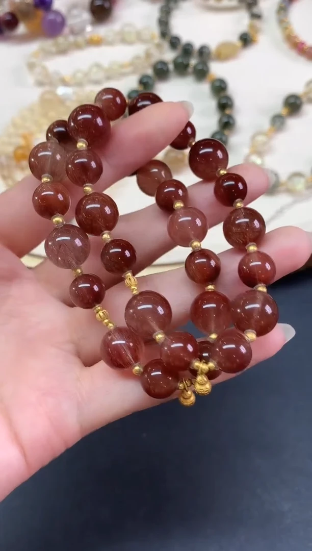 18K金镶嵌手串水晶手串|2280多样性发其一