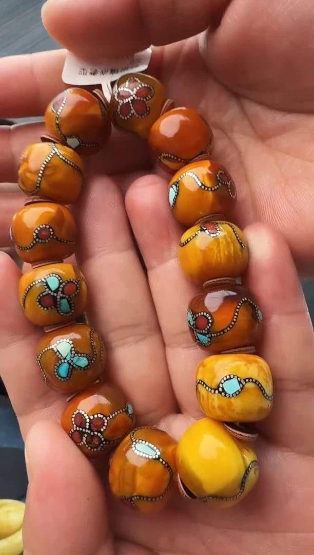 蜜蜡未镶嵌珠宝奇石假一罚十特级52，17多样性发其一