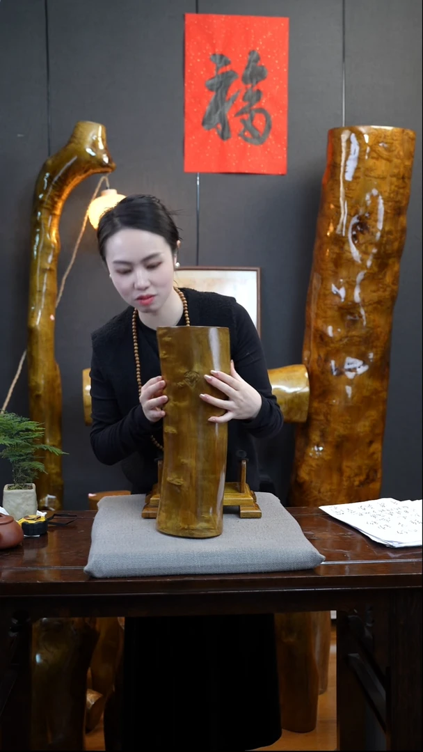 【闪购商品】金丝楠金丝楠木摆件