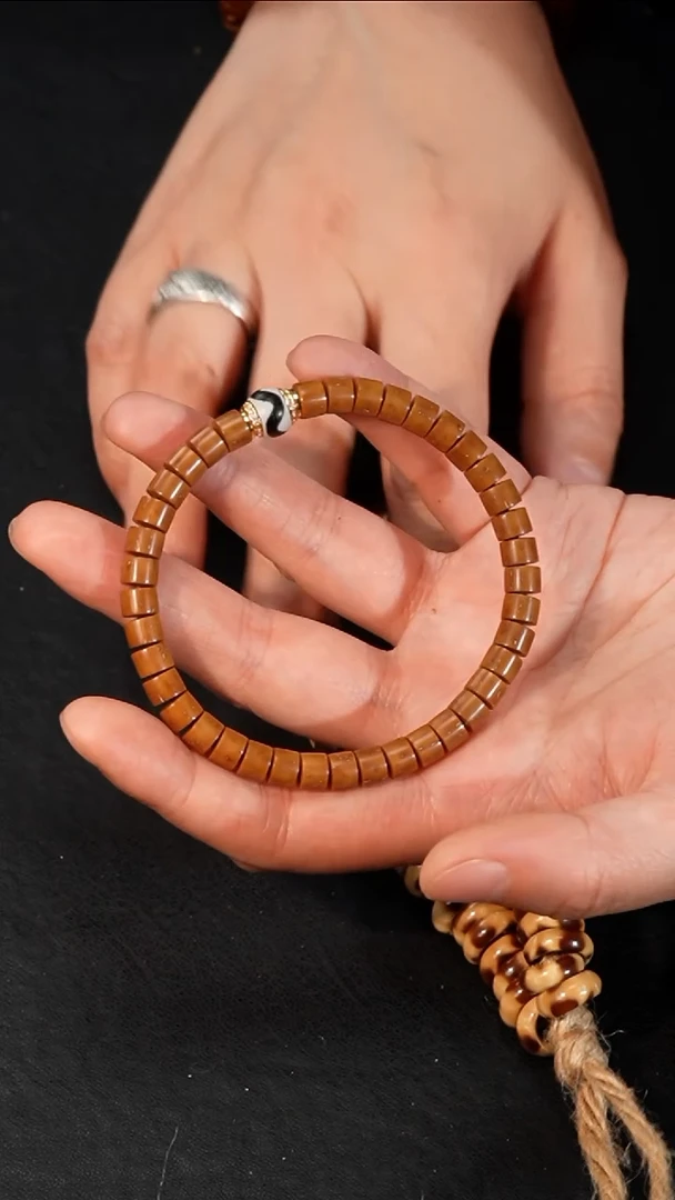 紫金鼠手串6*4.7mm鼠尖纯肉精工精配