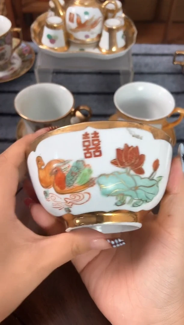 其他微瑕景德镇窑厂瓷摆件单件
