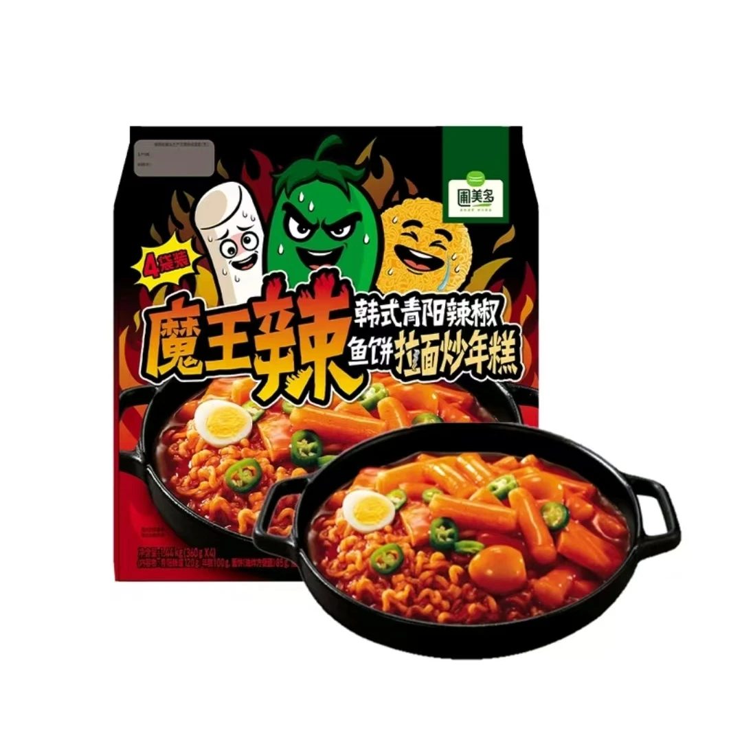 【会员商店】韩式青阳辣椒鱼饼拉面炒年糕 1.44kg