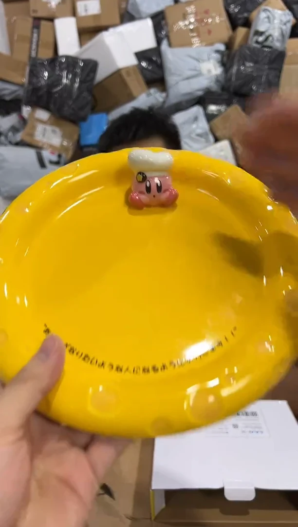瓷片原盒星之卡比奶酪盘