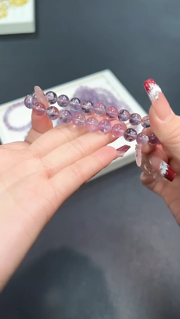 【闪购商品】水晶手串未镶嵌14j多样性发其一/1条默认微瑕