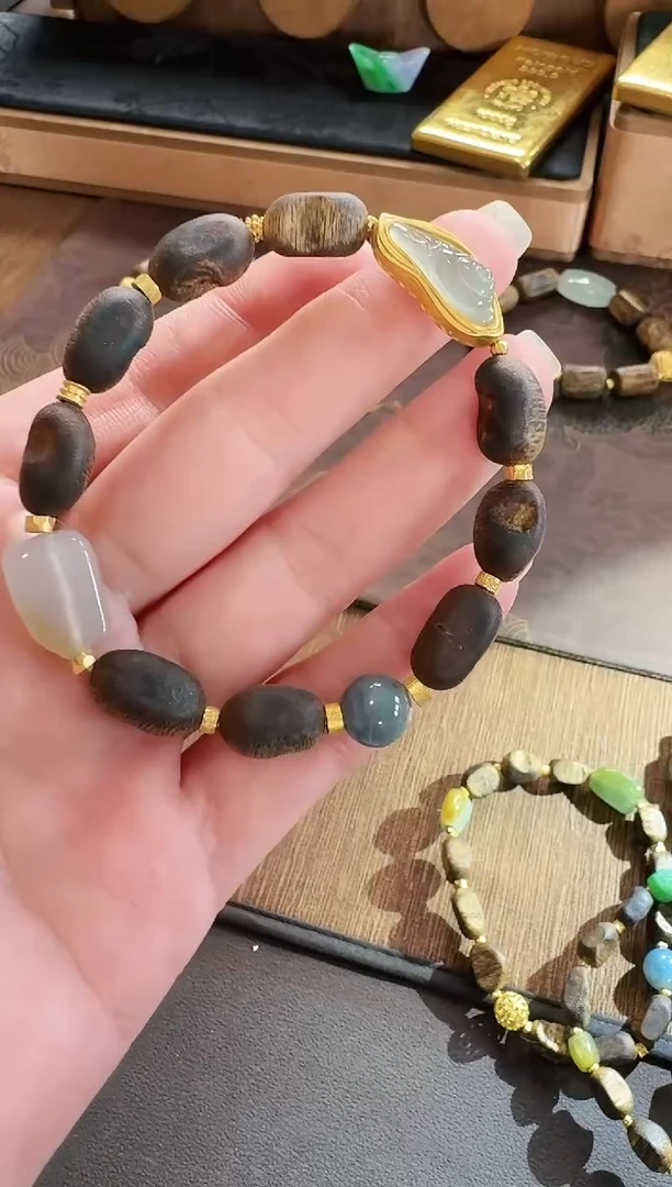 未镶嵌手链翡翠手链