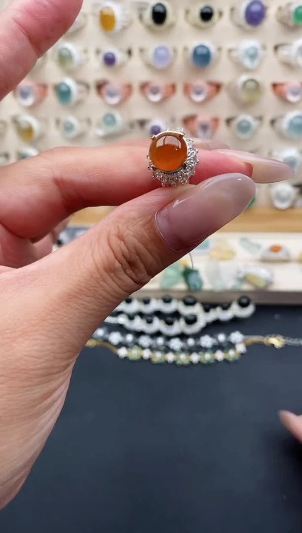 未镶嵌戒指翡翠天然缅甸翡翠A货222-1-4