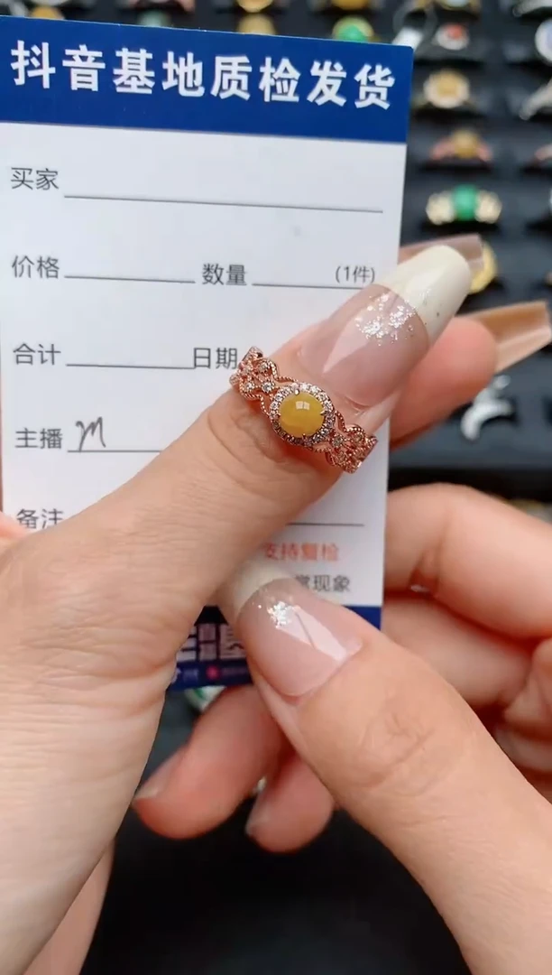 【闪购商品】翡翠戒指银S925镶嵌...........