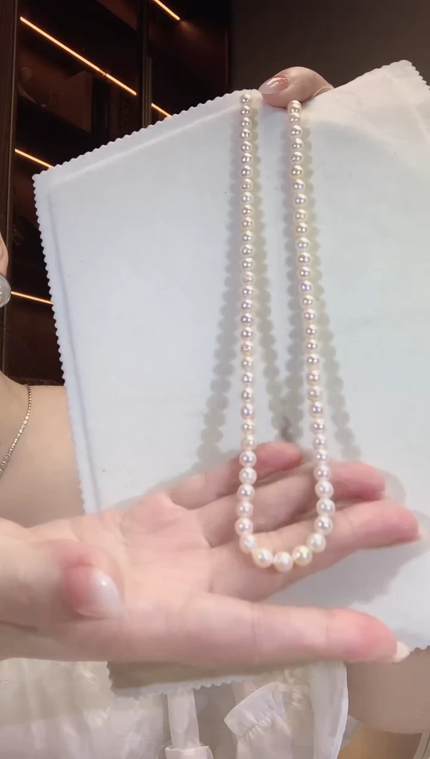 未镶嵌海水珍珠珠链A9 多样性发货一件
