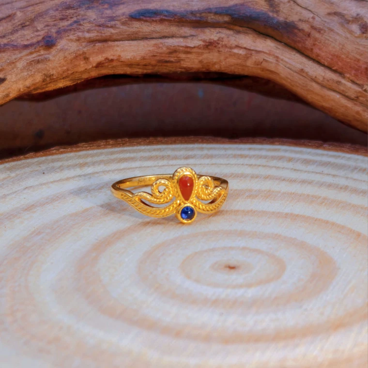 足金999 宫廷皇冠戒指 6D工艺元旦大促 小珠专享