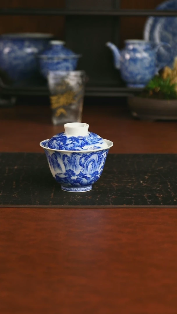 景德镇手工手绘的17