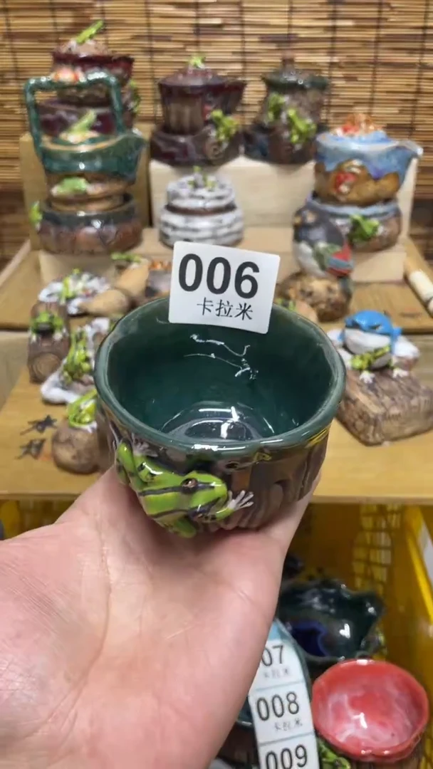 小*肉006精美粗陶手工柴烧
