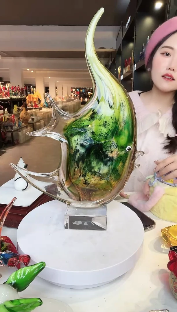 【闪购商品】茶盏琉璃摆件家居摆件