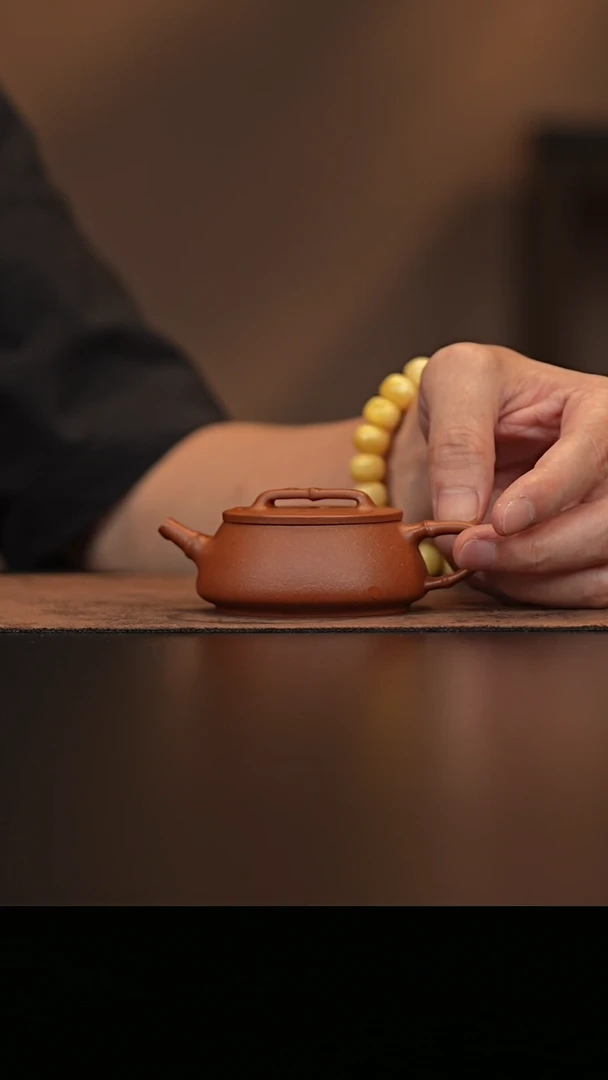 允禾斋 紫砂壶  竹瓢