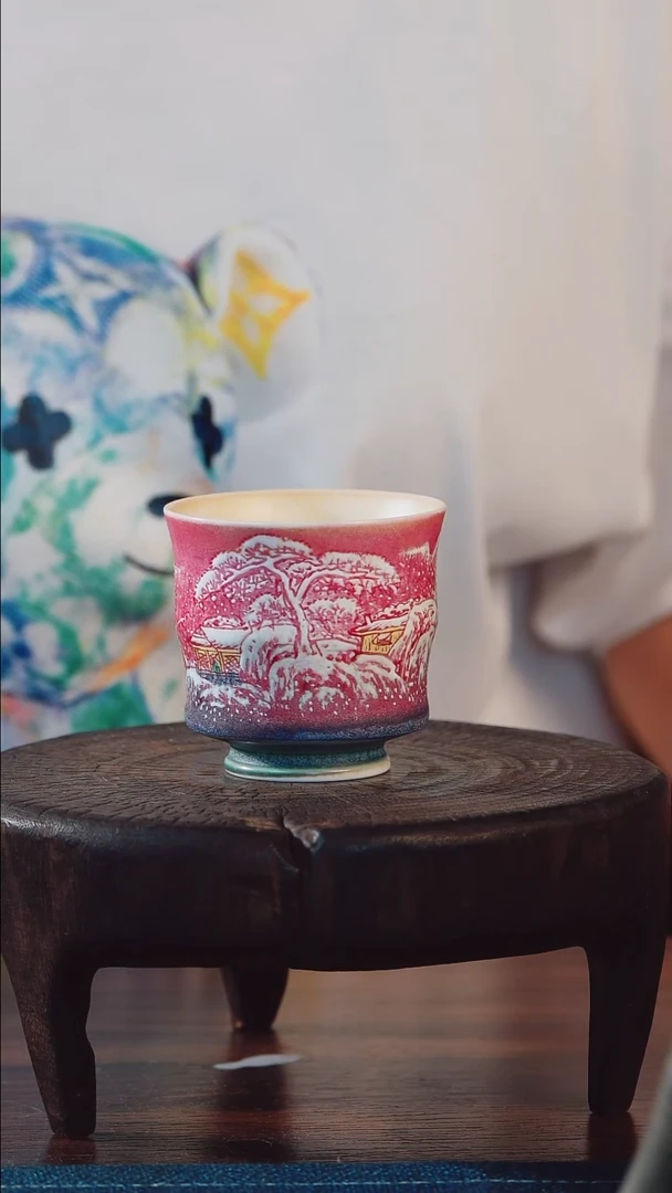 艺然堂手工手绘茶器