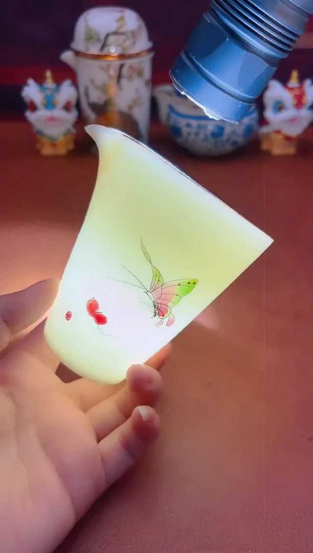 陶瓷茶具摆件旅行套组